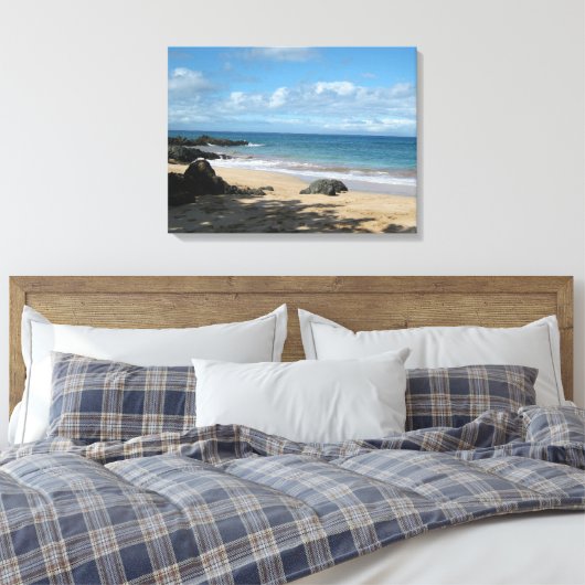 Leinwand Art Maui Beach (Insitu (Schlafzimmer))