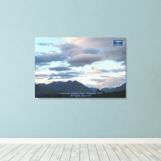 Leinwand Art (MountainView #1) RFPMDesigns ©2022 (Insitu (Holzboden))