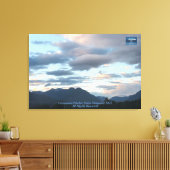Leinwand Art (MountainView #1) RFPMDesigns ©2022 (Insitu (Wohnzimmer))