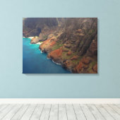 Leinwand Art-Napali Küste Kauai (Insitu (Holzboden))