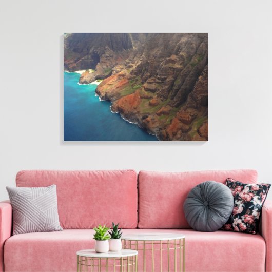 Leinwand Art-Napali Küste Kauai (Insitu (Wohnzimmer))