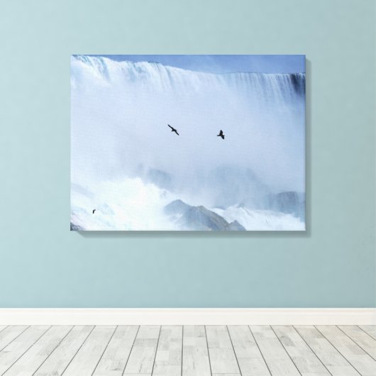 Leinwand Art-Niagara Falls (Insitu (Holzboden))