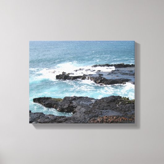 Leinwand Art Ocean Scene Kauai (Vorderseite)