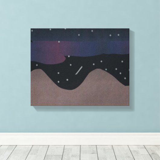 Leinwand Art of Nighttime (Insitu (Holzboden))