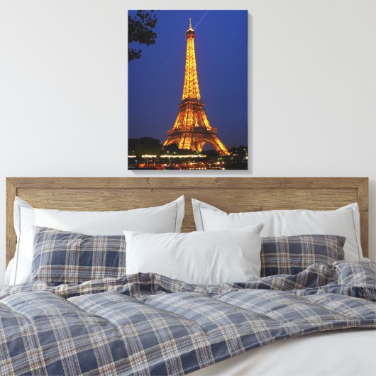 Leinwand Art-Paris Eiffel Tower (Insitu (Schlafzimmer))
