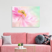 Leinwand Art-Pink-Blume (Insitu (Wohnzimmer))