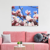 Leinwand Art-Pink Magnolia (Insitu (Wohnzimmer))