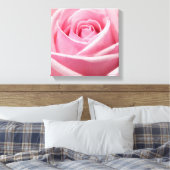 Leinwand Art-Pink Rose (Insitu (Schlafzimmer))