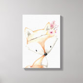 Leinwand Art - Princess Fox Kinderzimmer (Vorderseite)