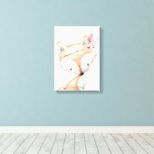 Leinwand Art - Princess Fox Kinderzimmer (Insitu (Holzboden))