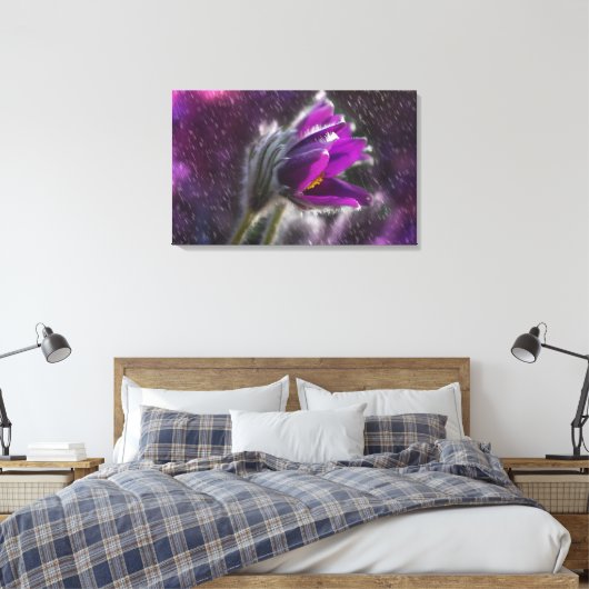Leinwand Art Print - Frühlingsduschen (Insitu (Schlafzimmer))