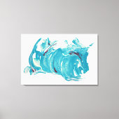 Leinwand Art Print - "Running with the Wind" (Vorderseite)