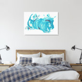 Leinwand Art Print - "Running with the Wind" (Insitu (Schlafzimmer))