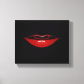 Leinwand Art-Red Lips (Vorderseite)