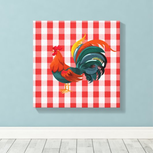Leinwand Art-Rooster (Insitu (Holzboden))