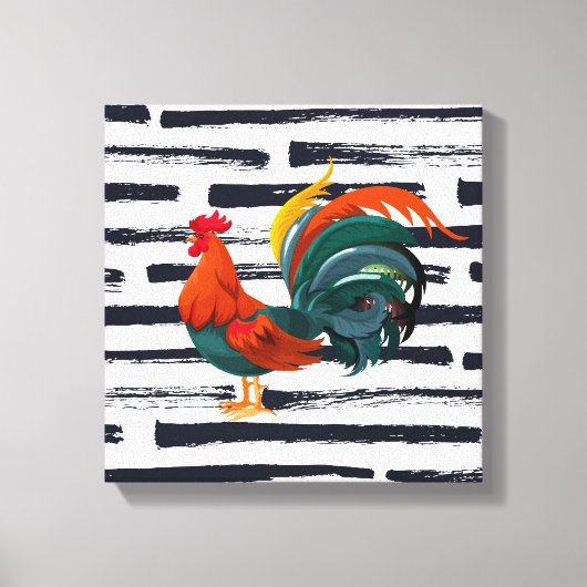 Leinwand Art-Rooster (Vorderseite)