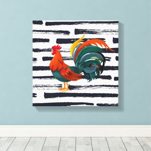 Leinwand Art-Rooster (Insitu (Holzboden))