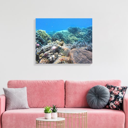 Leinwand Art-Sea-Schildkröte (Insitu (Wohnzimmer))