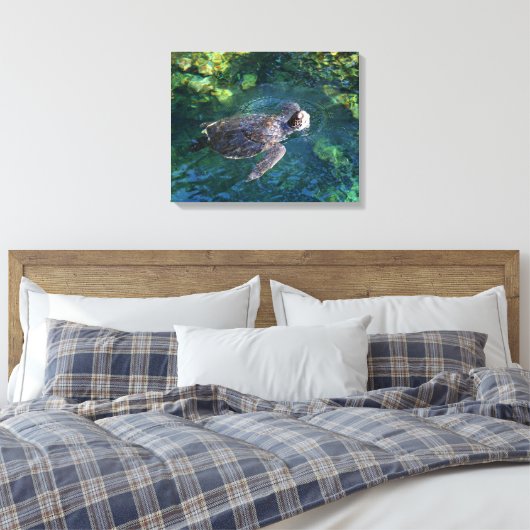 Leinwand Art-Sea-Schildkröte (Insitu (Schlafzimmer))