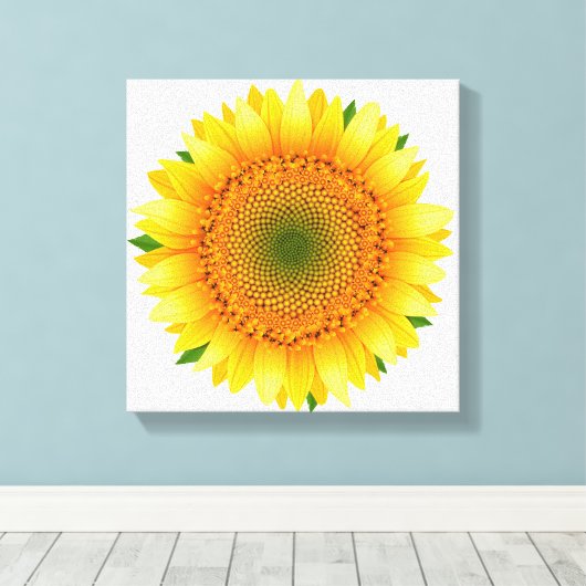 Leinwand Art-Sunflower (Insitu (Holzboden))