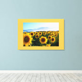 Leinwand Art-Sunflowers (Insitu (Holzboden))