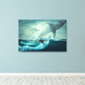 Leinwand Art-Surfer Wave (Insitu (Holzboden))