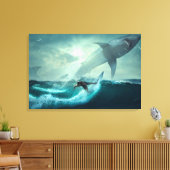 Leinwand Art-Surfer Wave (Insitu (Wohnzimmer))