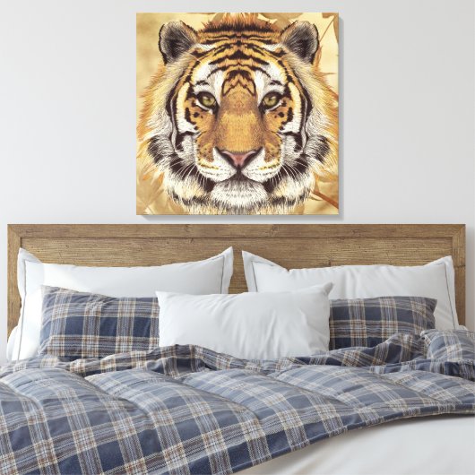 Leinwand Art-Tiger (Insitu (Schlafzimmer))