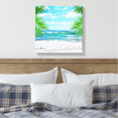 Leinwand Art-Tropical Beach (Insitu (Schlafzimmer))