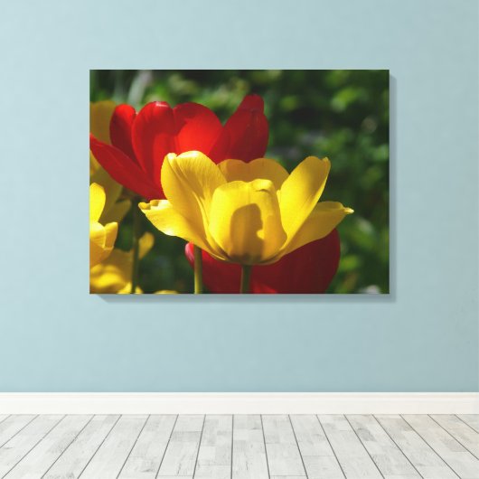 Leinwand Art-Tulips (Insitu (Holzboden))
