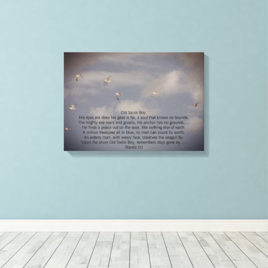 LEINWAND ART UND DESIGN STIL (Insitu (Holzboden))