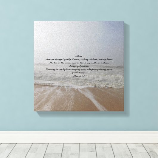 LEINWAND ART UND DESIGN STIL (Insitu (Holzboden))