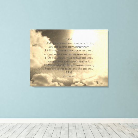 LEINWAND ART UND DESIGN STIL (Insitu (Holzboden))