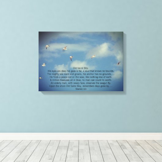 LEINWAND ART UND DESIGN STIL (Insitu (Holzboden))