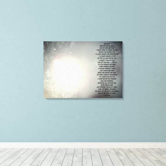 LEINWAND ART UND DESIGN STIL (Insitu (Holzboden))