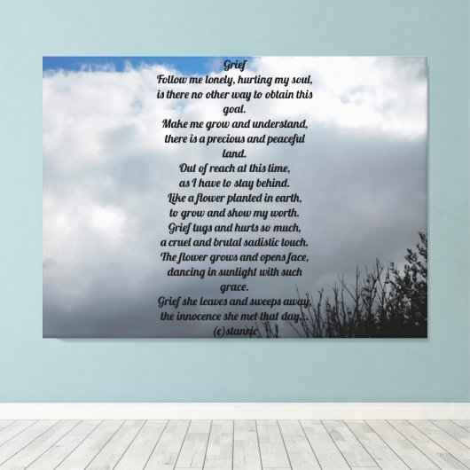 LEINWAND ART UND DESIGN STIL (Insitu (Holzboden))