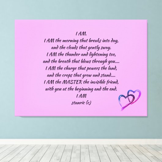 LEINWAND ART UND DESIGN STIL (Insitu (Holzboden))