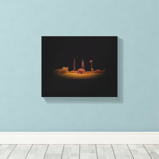 LEINWAND ART UND DESIGN STIL (Insitu (Holzboden))