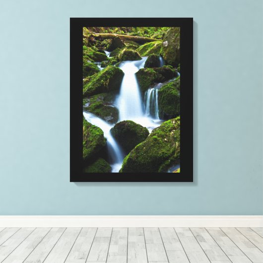Leinwand Art-Waterfall (Insitu (Holzboden))