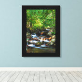 Leinwand Art-Waterfall (Insitu (Holzboden))