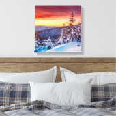 Leinwand Art-Winter Szene (Insitu (Schlafzimmer))