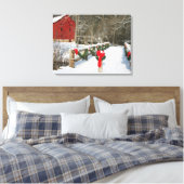 Leinwand Art-Winter Szene (Insitu (Schlafzimmer))
