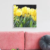Leinwand Art-Yellow Tulips (Insitu (Wohnzimmer))