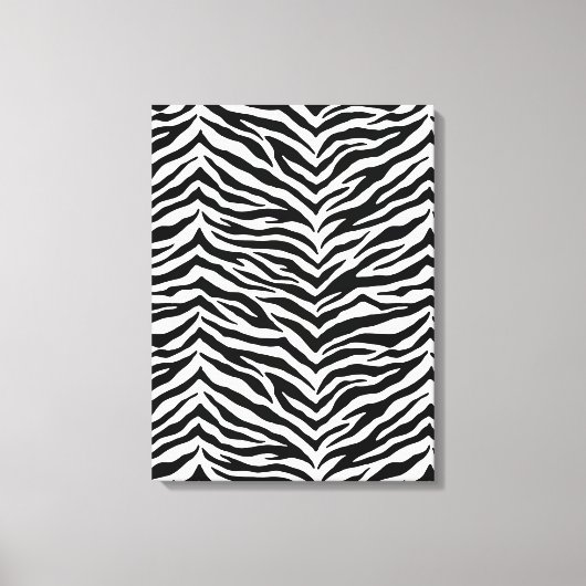 Leinwand Art-Zebra Print (Vorderseite)