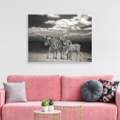 Leinwand Art-Zebras (Insitu (Wohnzimmer))