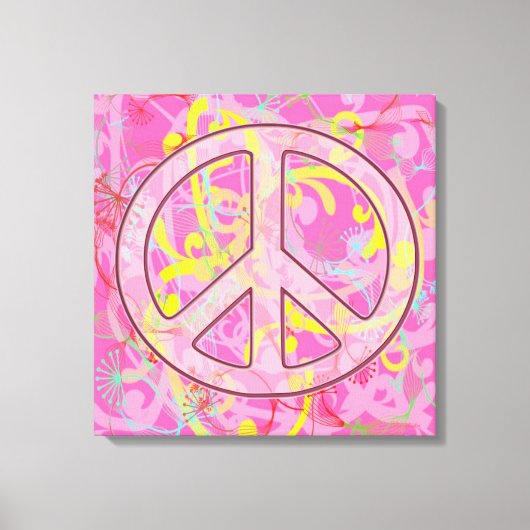 LEINWAND ARTWORK - GETRENNTER FRIEDEN - WALDEKORAT (Vorderseite)