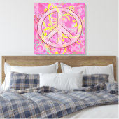 LEINWAND ARTWORK - GETRENNTER FRIEDEN - WALDEKORAT (Insitu (Schlafzimmer))