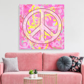 LEINWAND ARTWORK - GETRENNTER FRIEDEN - WALDEKORAT (Insitu (Wohnzimmer))