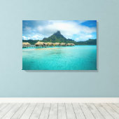 Leinwand auf Bora Bora (Insitu (Holzboden))