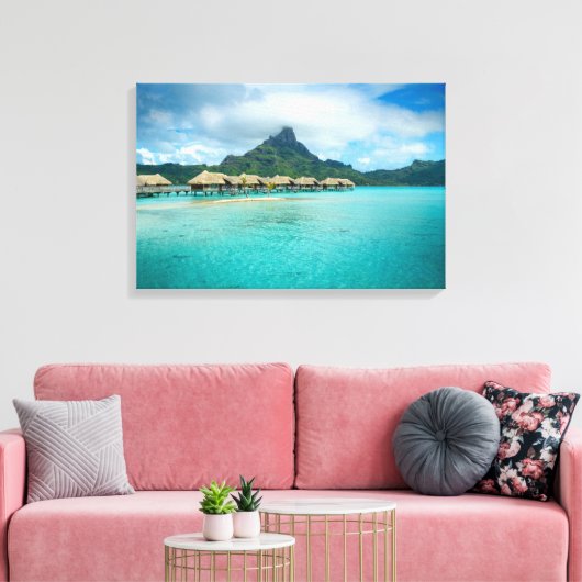 Leinwand auf Bora Bora (Insitu (Wohnzimmer))